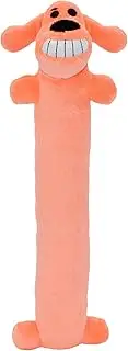 Loofa Dog 12" Plush Dog Toy, Colors May Vary