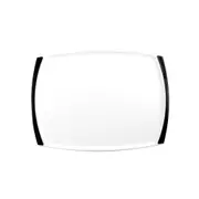 Dexas Concave Silicone 33x46cm Cutting Board Vegetable Chopping Rectangle White