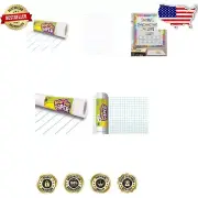Reusable 1" Grid Better Than Paper Bulletin Board Roll in Vibrant Yellow