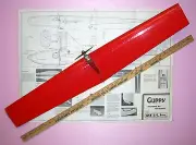 ACE GUPPY FUSELAGE PLAN to Build a Power Pod RC Model Glider Airplane