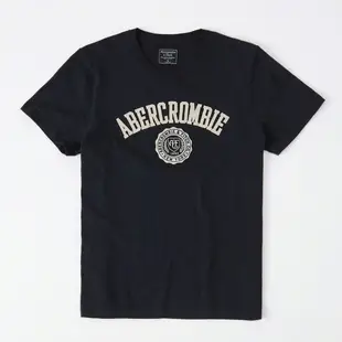 AF a&f Abercrombie & Fitch 短袖 T恤 藍 0836
