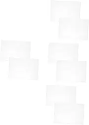 NUOBESTY 4sets Elegant Acrylic File Holder Office Display Rack A4 Document Holder Acrylic 2pcs*4