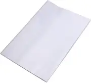 ZUNOXAZ 5Pcs Transparent Book Cover Clear Plastic Protectors for Exercise Notebooks Material for School and Office Use
