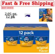 Kraft Original Macaroni and Cheese Easy Microwavable Dinner, (2.05 oz., 12 pk.)