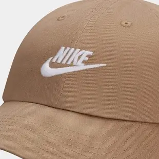 NIKE 棒球帽  老帽 運動 休閒  U CLUB CAP U CB FUT WSH L  卡其色 FB5368247