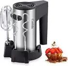 Hand Mixer Electric, [Upgraded] Kitchen Handheld Mixer for Baking Cake Egg Cream
