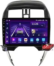 B,M700S,Car Stereo 2 Din Android 15.0 Radio with 4G 5G WiFi DSP SWC Carplay for Versa Sedan 2015-2019 GPS Sat Navigation 10''MP5 Multimedia Video Player FM BT Receiver