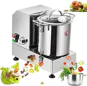 Food Processor Vegetable Chopper,3700RPM Stainless Steel Meat Grinder, Electric Vegetable Chopper with Visible Transparent Window for Commercial Kitchens and Restaurants,9L