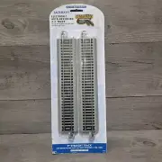 BACHMANN E-Z TRACK HO 9" AUTO-REVERSING STRAIGHTS (4) Nickel Silver 44548
