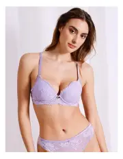 [Chloe & Lola] Harlow Luxe Push Up Bra in Lavender