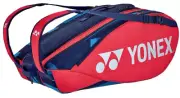 Yonex Pro Racquet Bag 9 pcs Tennis Badminton Racket (BA92229EX) - Scarlet Red