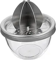Zerodeko 1pc Manual Hand Squeezer Portable Citrus Juicer with Storage Cup for Easy Juice Extraction and Quick Cleaning for Home and Kitchen Use