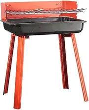 Portable Grills Household braised oven, Smokeless Indoor Electric BBQ Grill, with Lid Stainless Steel Barbecue Grill for Backyard Camping Boat Camping BBQ