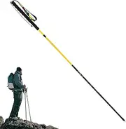jopiuieo Hiking Sticks | Mountaineering Sticks,Portable Retractable Lightweight Pole for Men Running Outdoor Backpacking Climbing Hiking Camping Trekking
