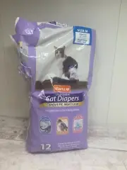 Hartz Comfitables Cat Diapers, Size M Medium 10 Count, Comfortable & Secure Fit
