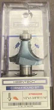 Keentech Corner Round Router Bit 1/2” X 1 3/8”R11/16”