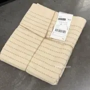 Ikea STARREKLINTE Rug, flatwoven, natural/light green, 3 ' 11 "x5 ' 11 ", NEW