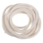 Silicone Foam Seal Strip 10mm(0.39") Dia 5 Meters(16.41 Ft) Long for Warehouse