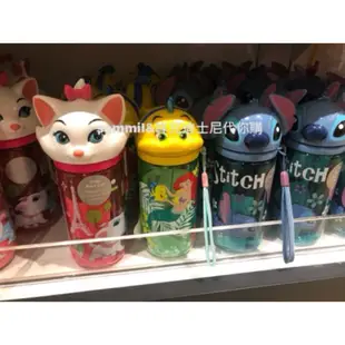 Sammi 香港迪士尼代購—瑪麗貓 吸管 提帶水壺