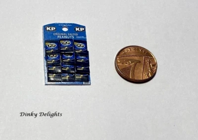 Dolls House Miniature Card of Salted Peanuts-Pub (DD241)Additional ItemsP&PFREE