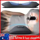Memory Foam Lumbar Support Pillow Lower Back PainRelief Electric Massager 2025