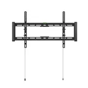 BrateckUltra-Slim and Heavy-Duty TV Wall Mount For 37'-80' up to 75KG, VESA : 200x200,300x200,400x200,300x300,400x300,400x400,600x400 Matte Black