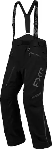 FXR Helium X Snowmobile Bib Pants, black, Size 5XL for Men