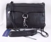 Rebecca Minkoff Black Heartthrob Clutch NEW