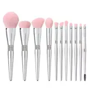 11 Pcs Makeup Brushes Set Slap-Up Powder Foundation Cosmetic Brush Beauty Tool.