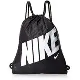 【Nike】2020時尚大Logo黑色運動束口後背包【預購】