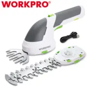 WORKPRO 7.2V Cordless Grass Shear Shrubbery Trimmer 2 in 1 Hedge Trimmer Cutters