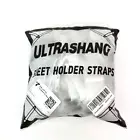 Ultrashang White Elastic Adjustable Bed Sheet Straps Fasteners Holder Clips