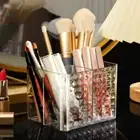 4grid Lipstick Storage Box Multi-purpose Jewelry Case New Makeup Brush Holder