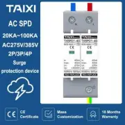 Surge Protective Device AC SPD Surge Protector Lightning Protection 40KA High Di