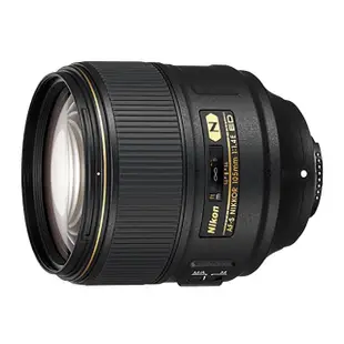 【Nikon 尼康】AF-S NIKKOR 105mm F1.4E ED 遠攝及超遠攝定焦鏡頭(平輸)