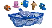 Finding Dory Catch Game Pool Party Bath Toys Fun Water Toy Disney Nemo Swim Net