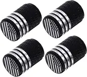 Amosfun 4pcs American Flag Pattern Tire Valve Caps Weather Resistant Automotive Valve Stem Caps for Cars Motorcycles and Bicycles Lightweight Design Stylish and Eye Catching Vehicle