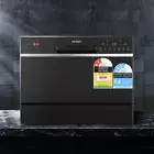 Freestanding Benchtop Dishwasher 6 Place Settings Removable Spray Arm Black