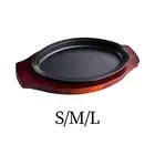 Griddle Steak Plate Sizzle Griddle Platter Nonstick Steak Pan Grill Plate