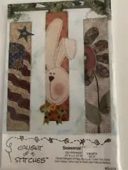 Caught Up In Stitches ‘Mini Whimsical Quilt Hangings’ Seasonal Hang-Ups Flag, Bu