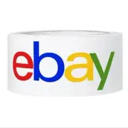 6 x rolls - Carton packing adhesive tape, eBay Logo, 100mtr *50mm, Free shipping