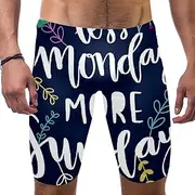 [VBFOFBV] Men's Printed Jammer Swimsuit Swim Shorts, Animal Monkey