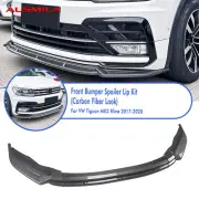 Front Bumper Spoiler Splitter Lip Kit For VW Tiguan MK2 R Line 2017-2020 2018 (for: Volkswagen)