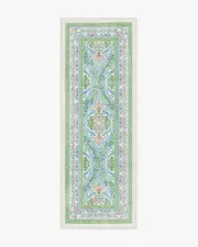 75' x 215' | Machine Washable Runner Rug | Kid & Pet Friendly | Indoor Rug | Mrs. Alice Skye Blue Multicolour Rug | Ruggable