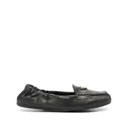 [Prada] Prada Leather Loafers 37 IT BLACK