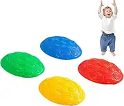 POCHY Balance Stepping Stones | Sensory Stepping Stones,Children's River Stepping Stones, Exercise Balance Game for 3-8 Years Kids, Indoor Outdoor Tactile Games