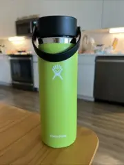 Lime Green Hydro Flask 20 Oz