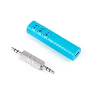 2 Pcs 3.5mm Bluetooth Audio Receiver with Metal Adapter