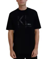 Karl Lagerfeld Paris White Label Shiny Logo Tee