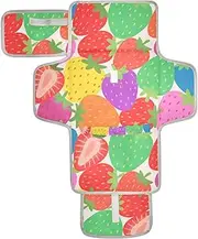 Reusable Baby Pee Pads with Tissue Pocket Changing Pads for Changing Table with Built-in Pillow